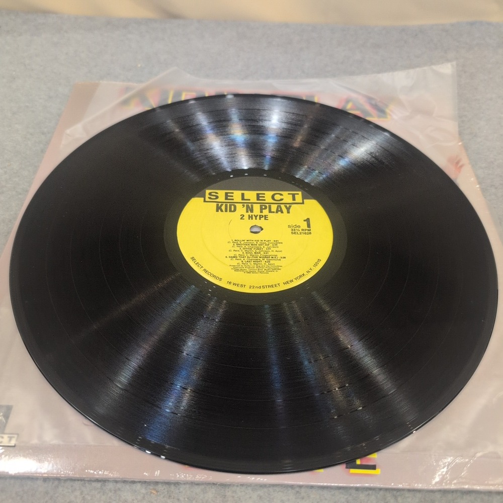 Kid 'N Play 2 Hype Vinyl LP 1988‎ Select Records SEL 21628 Hip Hop Album - Picture 3 of 6
